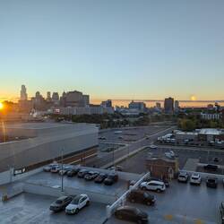 View from our Motor City Casino hotel room this morning.