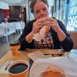 Es waren Cheese-Egg-Bagels und keine Bruger!