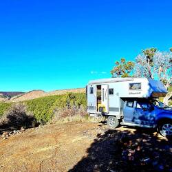 Unser Stellplätzli völlig alleine
