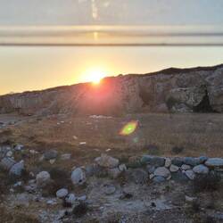 Sonnenaufgang im Nordosten der Insel