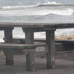 table of bull shit (says the sign on it)