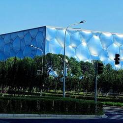 Beijing National Aquatic Center (a.k.a. the Water Cube)