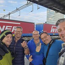 Die Rotkreuzer Wellness Männer sind bereit zum Start