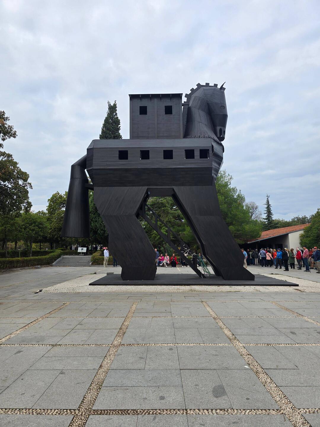 Trojan Horse at Troy Site