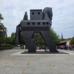 Trojan Horse at Troy Site