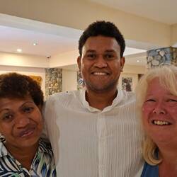 Liti und Norman, beide super nett