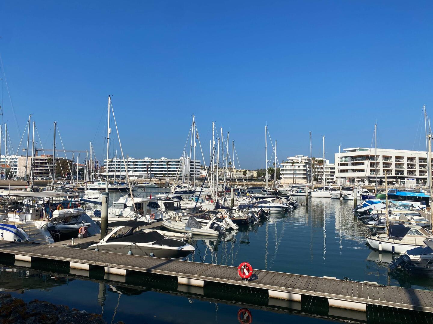 Morning view of the Marina