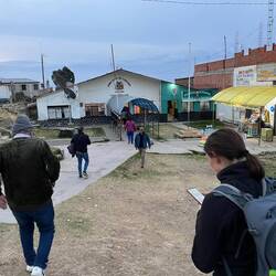 Die Einreise von Bolivien nach Peru, die problemlos verläuft