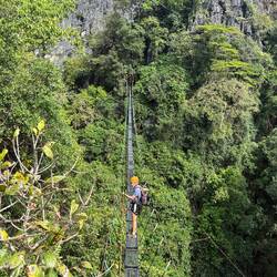 Very narrow bridge. Not sure I liked this one