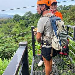 First zip line of many