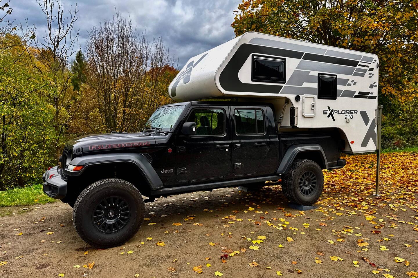 Wir stehen direkt an Lenne.