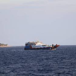 So sah auch unsere Fähre aus. 😉