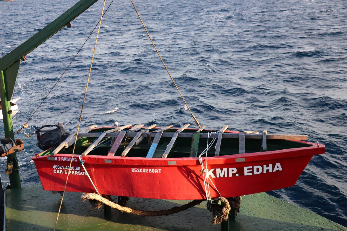 Unser "Rettungsboot" für den Notfall 🫣