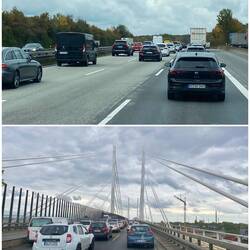 Meistens eher volle Straßen