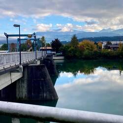Der Himmel zeigt erste blaue Zonen