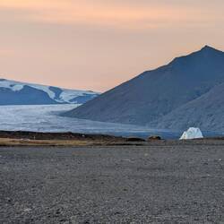 Icebergs playing hide and seek.