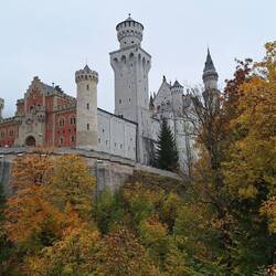 A view from the road below