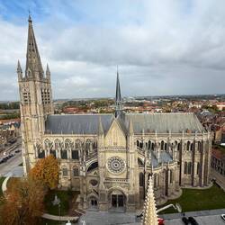 Ypres Cathedral from the tower