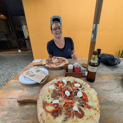 Touriort gleich Pizza😍.