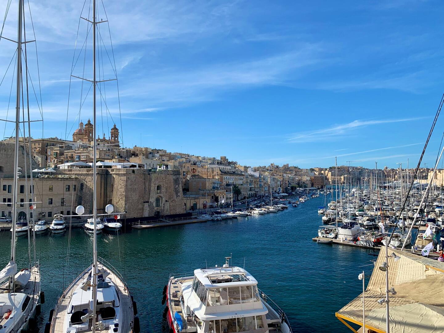 Blick auf den Grand Harbour