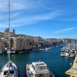 Blick auf den Grand Harbour