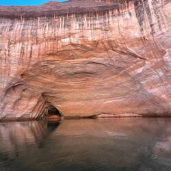 A cave within a cave, in Davis Gulch.