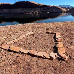 Not sure what this is above us on the beach. Some kids making a fort?