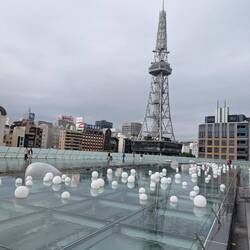 Auf dem Dach des Oasis 21