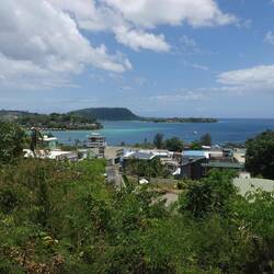 Port Vila von oben