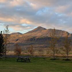 View from the campsite