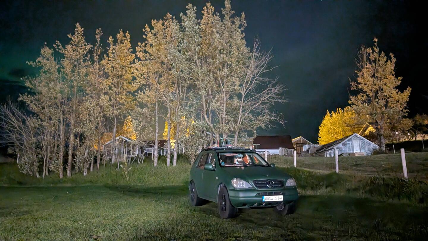 Arrived at the campsite