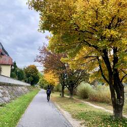 Adieu Villach, auf geht's Richtung italienische Grenze.