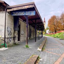Rail to Trail / ehemaliger Bahnhof