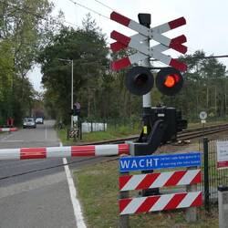 Did not expect rail crossings on a cycle path