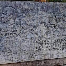 Carl Benz Ehrenbürger der Stadt...