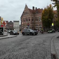 Arriving in Dendermonde ... where are all the people ???