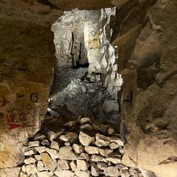 Tunnels under Arras where NZ miners dug tunnels under the German lines to launch a surprise attack