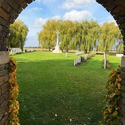 Le Troy Aid Post Cemetery again