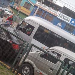Ungefähr so ist der Verkehr hier