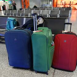 Ankunft in Frankfurt