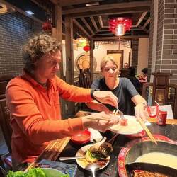 so geht: chop sticks 🙈