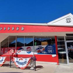 Goldies Route 66 Diner (sehr lecker und richtig sympathisch da drin!)