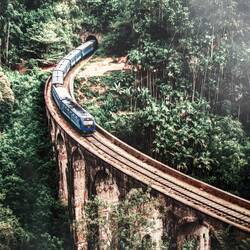 The iconic hill country train ride with amazing waterfalls