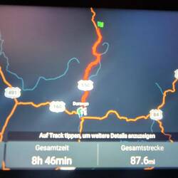 139 km und auf 1974müM von Ouray nach Durango
