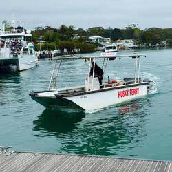 Husky Ferry and skipper