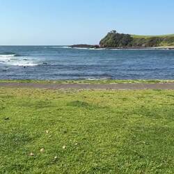 Gerringong - where we camped under the shelter