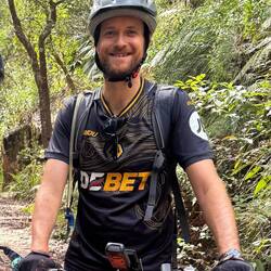 Eddy, the second fellow cycle tourer we've met so far.