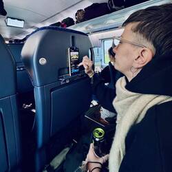 Ich muss den Travel Tracker noch anschalten