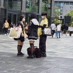 Sonntags ist Shopping angesagt