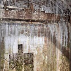Blind shaft that connected the Hoher Goll Guesthouse and Berghof bunkers